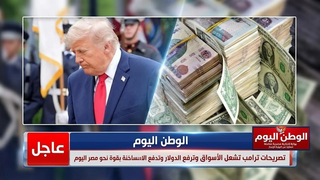 تصريحات ترامب تحرك الأسواق وترفع الدولار وسط تدفق الأموال لمصر